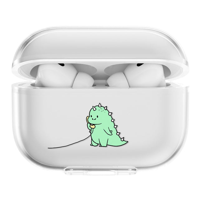 CasurvivePro kõrvaklapiümbrised AirPods Pro ümbristele, läbipaistvad TPU ümbrised armsa mustriga, Apple AirPods Pro 1st laadimisümbriste ümbrised