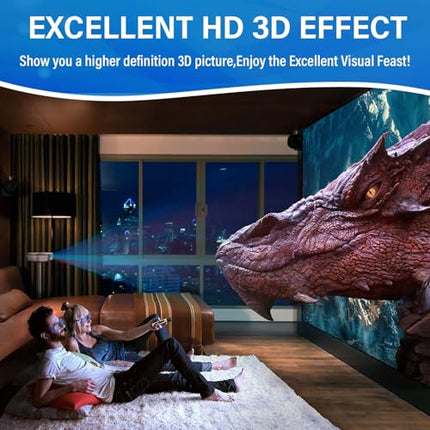 Cocari 3D-prillid, aktiivse katikuga 3D DLP-Link laetavad 3D-prillid Aceri, ViewSonici, BenQ, Optoma, Philipsi, Panasonicu, Viviteki, Delli, Jmgo, Cocari Cocari 3D-projektoritele, sinised, 2 tk pakis