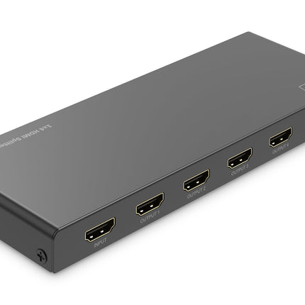 DIGITUS Splitter HDMI 1x4 8K/60Hz Toslink, Stereo, EDID Contr.