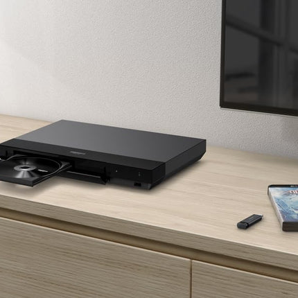 Sony UBP-X700 4K Ultra HD Blu-ray plaadimängija (kõrglahutusega heli, HDR10, Dolby Vision, BT.2020, täiustatud ülesskaleerimine, universaalne mängija, HDMI ja koaksiaalne SPDIF)