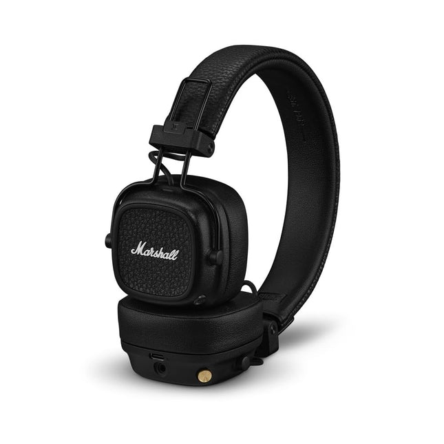 Marshall Major V Bluetooth kõrvaklapid, 100 tundi mänguaega – mustad
