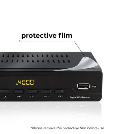 LEYF PA-2211 Cable Receiver DVB-C Digital Cable TV Full HD TV (DVB-C / C2, HDTV, DVB-T/T2, HD, SCART, USB) + HD Cable, Cable TV suitable for all cable providers