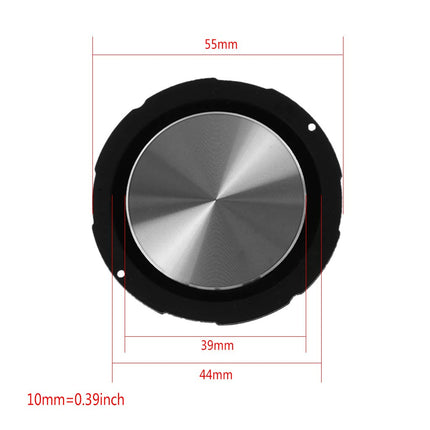 SHOTAY passiivradiaator, 2 tk passiivse bassiradiaatori kõlarimembraan 55 mm abivõimendi vibratsioonimembraaniga woofer DIY lisatarvikud