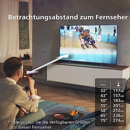 Philipsi nutiteler | 75PUS7608/12 | 189 cm (75 tolli) 4K UHD LED-teler | 60 Hz | HDR | Dolby Vision