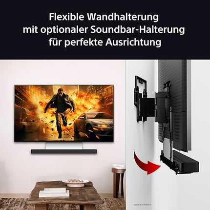 Sony BRAVIA 9 QLED (XR l Mini LED) 65-tolline 4K HDR Google'i nutiteler | Mängufunktsioonid, IMAX Enhanced, Dolby Vision Atmos, Chromecast, AirPlay, 120Hz K65XR90