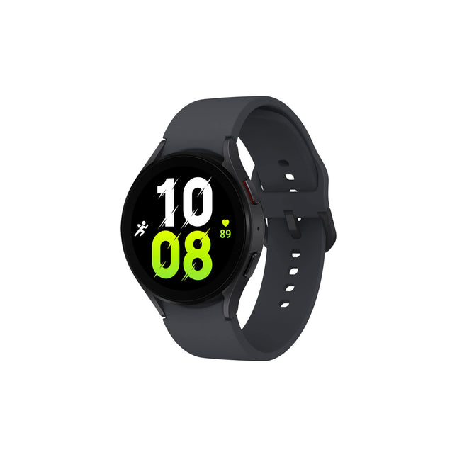 Samsung Galaxy Watch5 nutikell, tervisejälgija, spordikell, pikaealine aku, Bluetooth, 44 mm, grafiit, 1-aastane pikendus