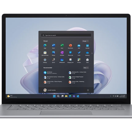 Microsoft Surface Laptop 5 i5-1245U sülearvuti 34,3 cm (13,5 tolli) Puutetundlik ekraan Intel® Core™ i5 8 GB LPDDR5x-SDRAM 512 GB SSD Wi-Fi 6 (802.11ax) Windows 11 Pro Platinum