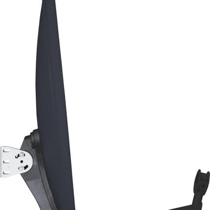 TechniSat TECHNITENNE 70 - Satelliitantenn (70 cm digitaalne satelliitsüsteem, antenn mastikinnitusega, ettevalmistatud 40 mm LNB jaoks) antratsiithall