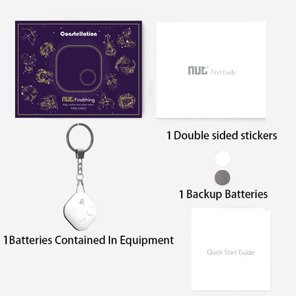 Nutale Key Finder - Lion Find with App Bluetooth, iOS and Android, Community Search Function, Item Tracker Support Remote Control, Wallet Tracker, Good Idea for Your Lost Items (Lion)