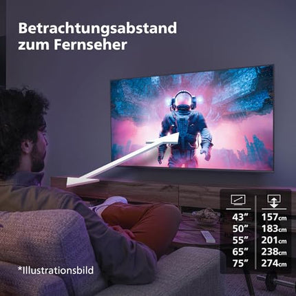 Philips 50PUS7609 4K LED nutiteler - 50-tolline ekraan pikslitäpse Ultra HD Titan OS platvormi ja Dolby Atmos heliga. Ühildub Alexa ja Google Assistantiga - antratsiithall