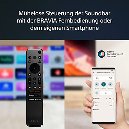 Sony HT-S2000 väike ja kompaktne 3.1-kanaliline Dolby Atmos heliriba telerile Bluetoothiga