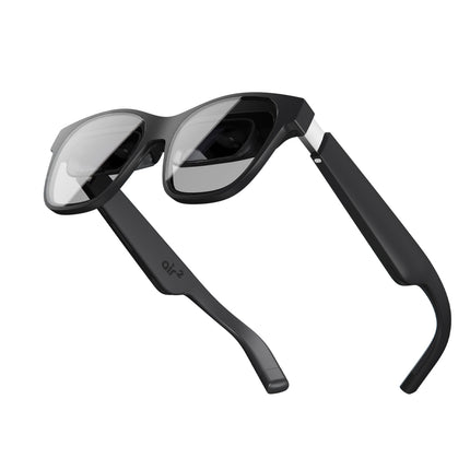 XREAL Air 2 AR-prillid, kantav ekraan kuni 330-tollise diagonaaliga ja terve päeva kestva 72 g kaaluga 120 Hz 1080P resolutsiooniga, ideaalne mängimiseks, voogedastuseks ja töötamiseks, parim alternatiiv telerile/projektorile/monitorile