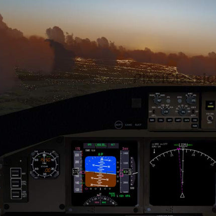 FlightGear Flight Simulator 2023 X Premium DELUXE Edition lennusimulatsiooni 5-kettaga DVD-CD komplekt, mis ühildub Microsoft Windows 11, 10, 8.1, 8, 7, Vista PC ja Maciga | 600+ lennukit ja maastikku üle maailma