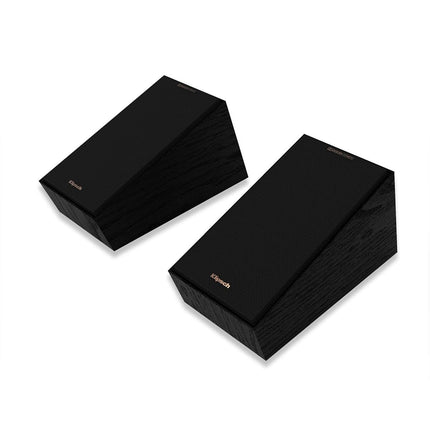 Klipsch R-40SA Black (Pair) - Surround Dolby Atmos Speakers for Home Theater Projection Ceiling
