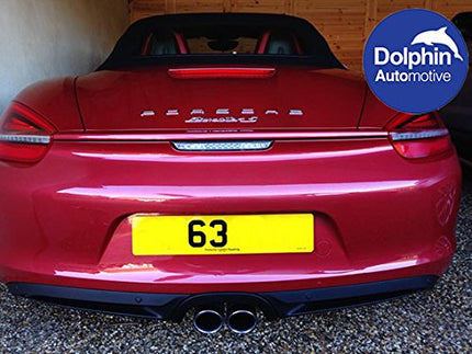 Dolphin Automotive DMS400 mikrosuuruses tagurdusandurid, 4 tagumist andurit helisignaalidega, Auto Expressi auhinnatud bränd 9 värvitoonis (mattmust)