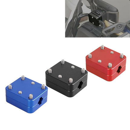LSGGTIM 12–16 mm mootorratta navigatsiooniklamber, ühildub R1200GS LC ADV R1250GS S1000XR CRF1000L GPS-navigatsiooniklambriga alumiiniumsulamist mootorratta lenkstangi kronsteini modifikatsioonitarvikud