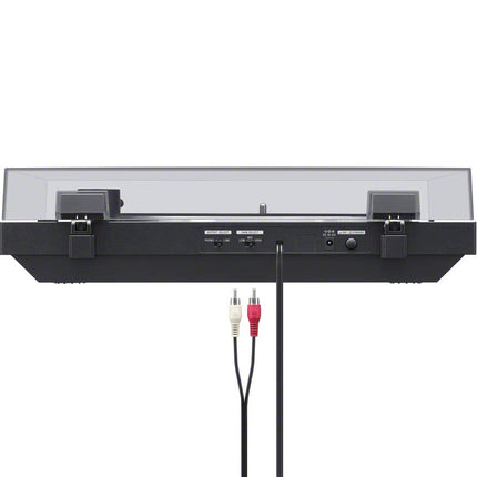 Sony PS-LX310BT Bluetooth plaadimängija (phono eelvõimendi, automaatse esitamise funktsioon, alumiiniumist alus) must