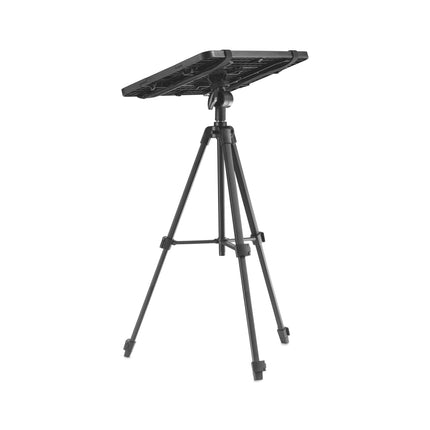 PureMounts® projektorialus, kerge ja kokkupandav projektori statiiv, kandevõime kuni 6 kg, mobiilne projektorialus, must