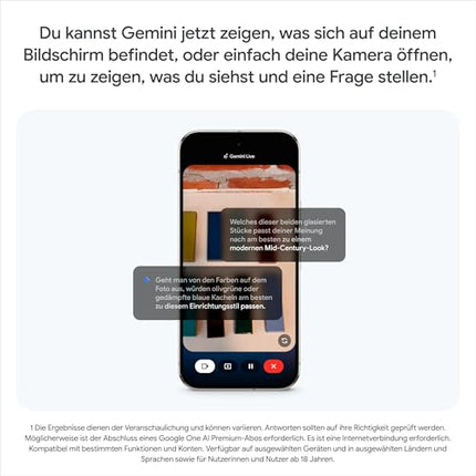 Google Pixel 9 Pro – Android smartphone with Gemini SIM-free, triple rear camera system, 24-hour battery life, and a 6.3-inch Super Actua display – Obsidian, 128GB