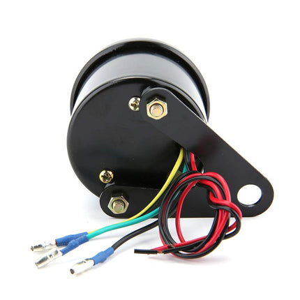 Electronic Tachometer, DC 12V Universal Motorcycle LED Backlight Tachometer Electronic Tachometer