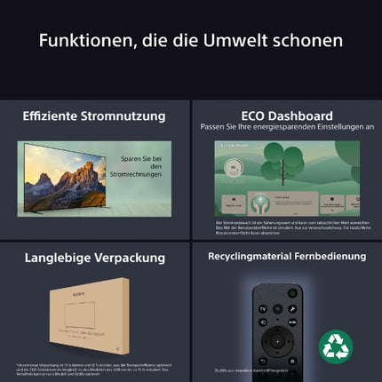 Sony BRAVIA 3 - 85-tolline Direct LED-teler (K85S32), X-Balanced kõlar, Dolby Vision/Atmos, IMAX Enhanced, Google TV (2025), Google Cast, Apple AirPlay 2, Eco Dashboard 2, mängumenüü 2, nutiteler