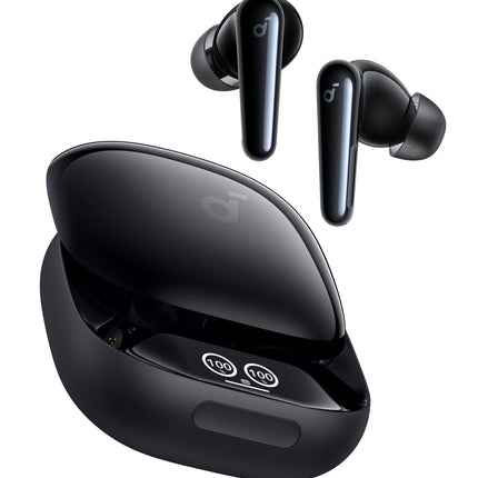 Ankeri Soundcore Liberty 4 Pro, juhtmevabad mürasummutavad kõrvaklapid, 7 anduriga kõrvaklapid, reaalajas ANC, 2x kiirlaadimine, stuudiokvaliteediga Hi-Fi muusika, selged kõned 6 mikrofoni ja tehisintellektiga