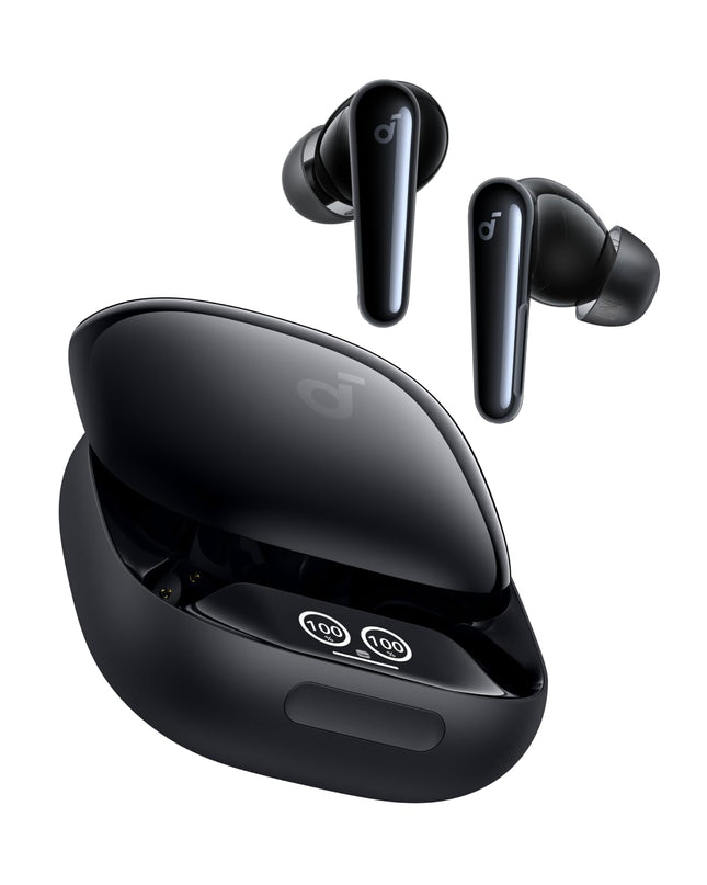 Ankeri Soundcore Liberty 4 Pro, juhtmevabad mürasummutavad kõrvaklapid, 7 anduriga kõrvaklapid, reaalajas ANC, 2x kiirlaadimine, stuudiokvaliteediga Hi-Fi muusika, selged kõned 6 mikrofoni ja tehisintellektiga