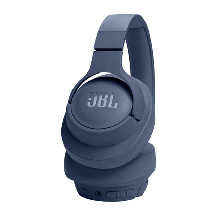 JBL Tune 720 BT juhtmevabad kõrvaklapid – JBL Pure Bass heli, Bluetoothi ​​ja kerge, kokkupandava disainiga – Kuni 76 tundi taasesitust – Sinine