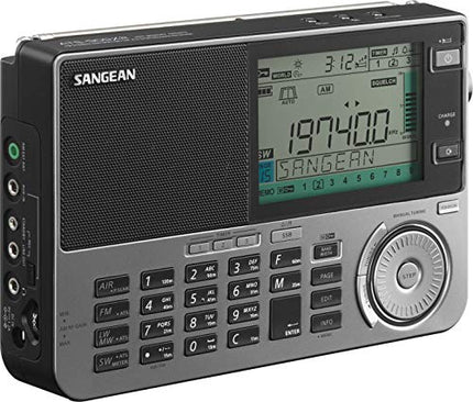 Sangean ATS-909X2 professionaalne FM-stereo vastuvõtja, erinevad värvid, must, 1109-00033-SW