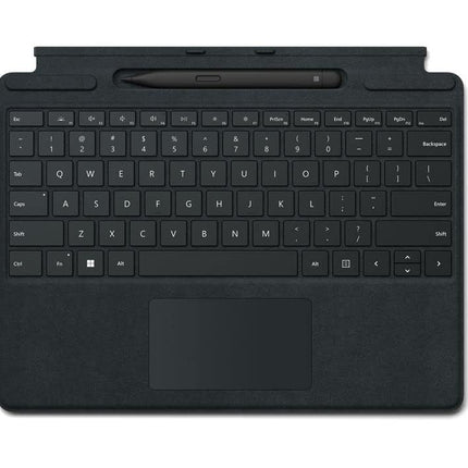 Microsoft Surface Pro Signature klaviatuur (must) koos Slim Pen 2 pliiatsiga | ühildub Surface Pro (11. väljaanne), Surface Pro 9 ja Surface Pro 8-ga