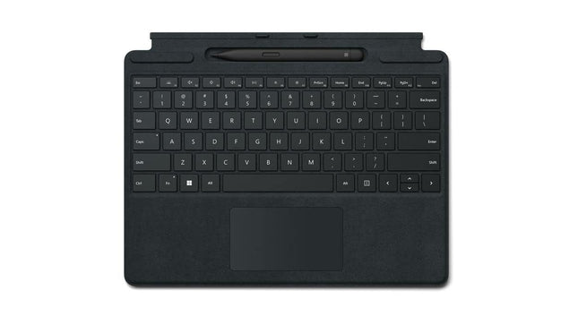 Microsoft Surface Pro Signature klaviatuur (must) koos Slim Pen 2 pliiatsiga | ühildub Surface Pro (11. väljaanne), Surface Pro 9 ja Surface Pro 8-ga