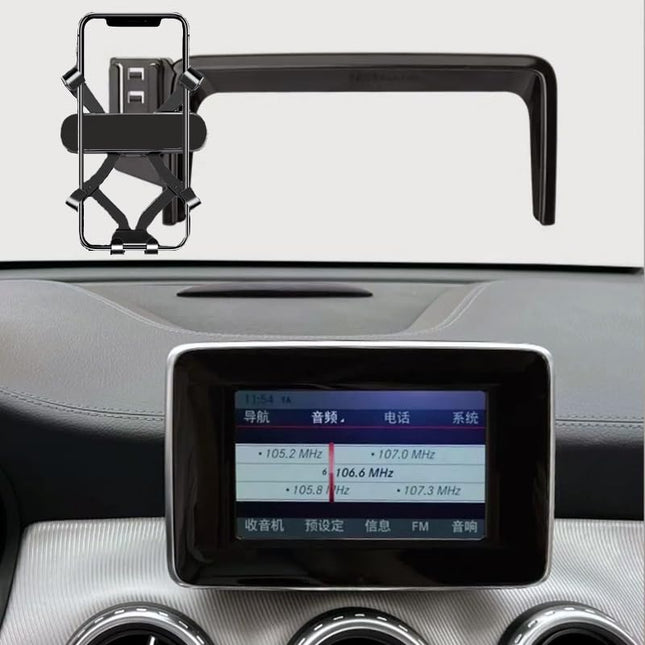 GXQKHFA autotelefonihoidik, mis ühildub 2012-2018 Mercedes A-klassi W176 B W246 telefonihoidikuga (2012-2018 A-klassi W176/2011-2016 B W246 jaoks)