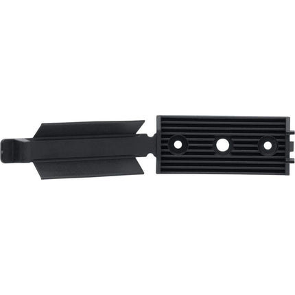 HellermannTyton - Set of 25 clips with covers for cables 25x56.5mm