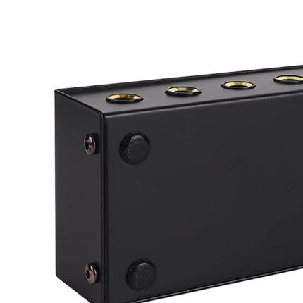 Headphone Amplifier 8-Channel, Portable Metal Stereo Amplifier Mini Headphone Amplifier for Studio and Stage 100 to 240 V