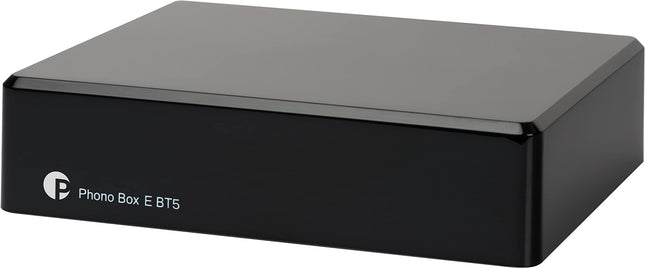 Pro-Ject Phono Box E BT 5, juhtmevaba BT5 voogedastus aptX HD-ga phono- ja liiniallikate jaoks, must