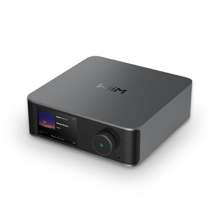 WiiM Ultra Music Streamer &amp; Digital Preamplifier | 3.5" Touchscreen, Compatible with Google Cast &amp; Alexa, Streams Spotify, Amazon Music, Tidal | HDMI ARC, Phono Input, Headphone Output | Space Gray