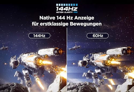 TCL 75T8B 75-tolline QLED Pro 144Hz Onkyo mänguteler, 4K UHD, HDR Pro, Google TV (Dolby Vision IQ ja Atmos, liikumise selgus, käed-vabad hääljuhtimine, ühildub Google Assistant ja Alexaga)