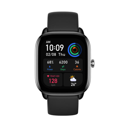 Amazfit GTS 4 Mini Smartwatch with Built-in 24-Hour Heart Rate and Blood Oxygen Monitoring by Alexa, 5 Satellite Tracking Systems, 120+ Sports Modes, 5 ATM Fitness Tracker