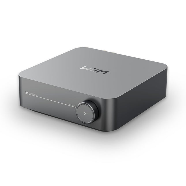 WiiM Amp: Multi-room streaming amplifier | Compatible with AirPlay, Google Cast, Alexa | HDMI, voice control | Streaming from Spotify, Amazon Music, Tidal &amp; more | Space Gray