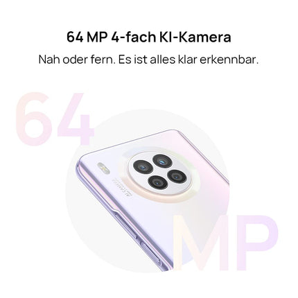 HUAWEI nova 8i nutitelefon 6,67 tolli, 66W Supercharge aku, 64MP 4-suunaline tehisintellektiga kaamera, 6 GB RAM + 128 GB ROM, 4300 mAh, EMUI 11, [Standardne saksakeelne versioon] 30-kuuline garantii, tähnimust