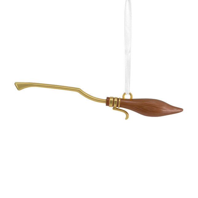 Hallmark Nimbus 2000 Premium Metal Ornament, Harry Potter Broom, Harry Potter Tree Decoration, Christmas Hanging Ornament, Gifts for Christmas