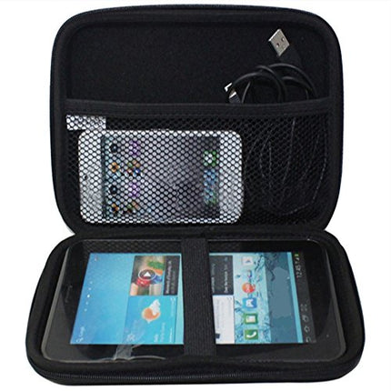 Kandekott Garmin Tomtom Sat/NAV GPS Navigator 7-tollisele seadmele, kott, mis ühildub Garmin Dezl Fleet 780 785 770 790 LMT-D 70 7-tollise navigatsiooniseadme lisatarvikute hoiustamiseks.