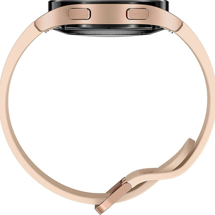 Samsung Galaxy Watch4 BT, Round Bluetooth Smartwatch, Wear OS, Rotating Bezel, Fitness Watch, Fitness Tracker, 40 mm, Pink Gold (German Version)
