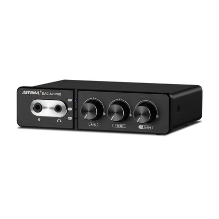 AIYIMA DACA2 PRO mängude DAC kõrvaklappide võimendi jaotur USB mini stereo Hi-Fi dekooder optiline/koaksiaalne RCA/3,5 mm AUX-ile PS5 lauaarvuti mängimiseks