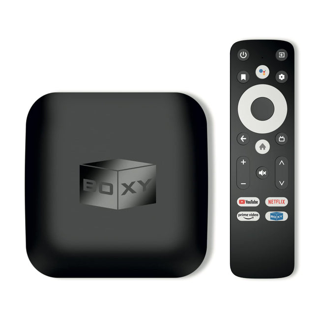 BOXY Android TV 11 Box voogedastusmeediapleier | Dune HD meediakeskus | Dolby Vision ja Atmos | Miniarvuti | MKV/ISO 4K DV P7 FEL AFR, HDR10+, DTS | Netflix, Prime Video, Disney+, Apple TV+, HBO | Hääl