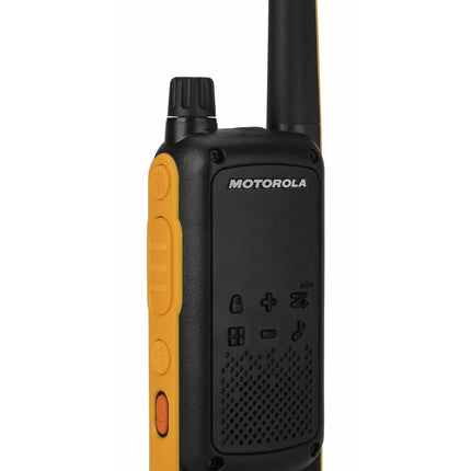 Motorola Talkabout T82 Extreme PMR raadiosaatja - kaksikpakk, 20*5*3, must, oranž