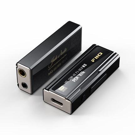 FiiO KA5 portable DAC and headphone amplifier with OLED display and 3.5mm and 4.4mm balanced headphone output