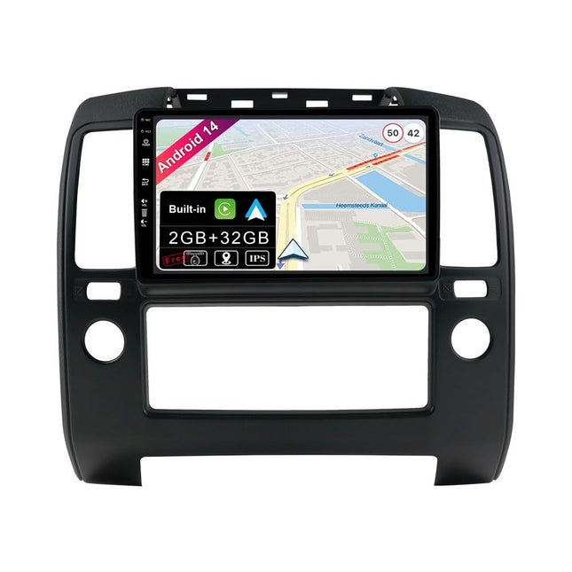 JOYX Android 12 IPS autoraadio sobib Nissan Navara 3 D40 (2004-2010) - Sisseehitatud juhtmevaba CarPlay Android Auto - TASUTA kaamera - 2G+32G - 9-tolline 2 DIN-i ekraan - DAB roolil juhtimine 4G WiFi kiire käivitus