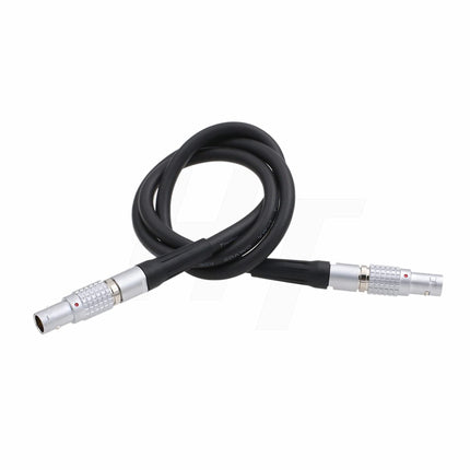 HangTon 0B 2-kontaktiline isas-2-kontaktiline isas toitekaabel Teradek Bolt Bond, ZCAM E2, ARRI Alexa kaamera ja Transvideo StarliteHD monitori, Zacuto pildiotsija, punase kaamera (30 cm) jaoks