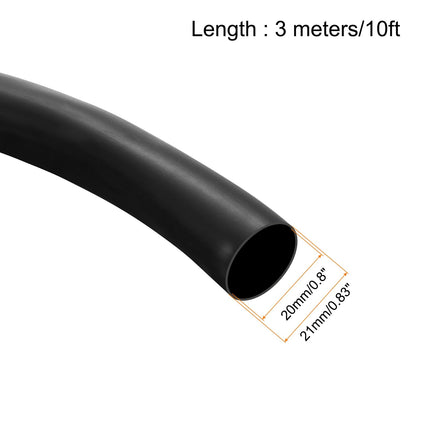 QUARKZMAN must PVC torujuhtmestiku voolik, 20 mm sisediameetriga 10 jala ümbris kaablikaitseks